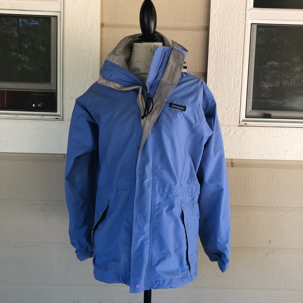 Patagonia Gore-Tex Blue Outer Shell Jacket